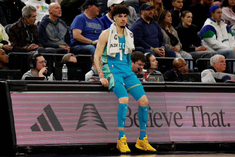LaMelo Ball played just 22 games last season while dealing with a lingering ankle injury