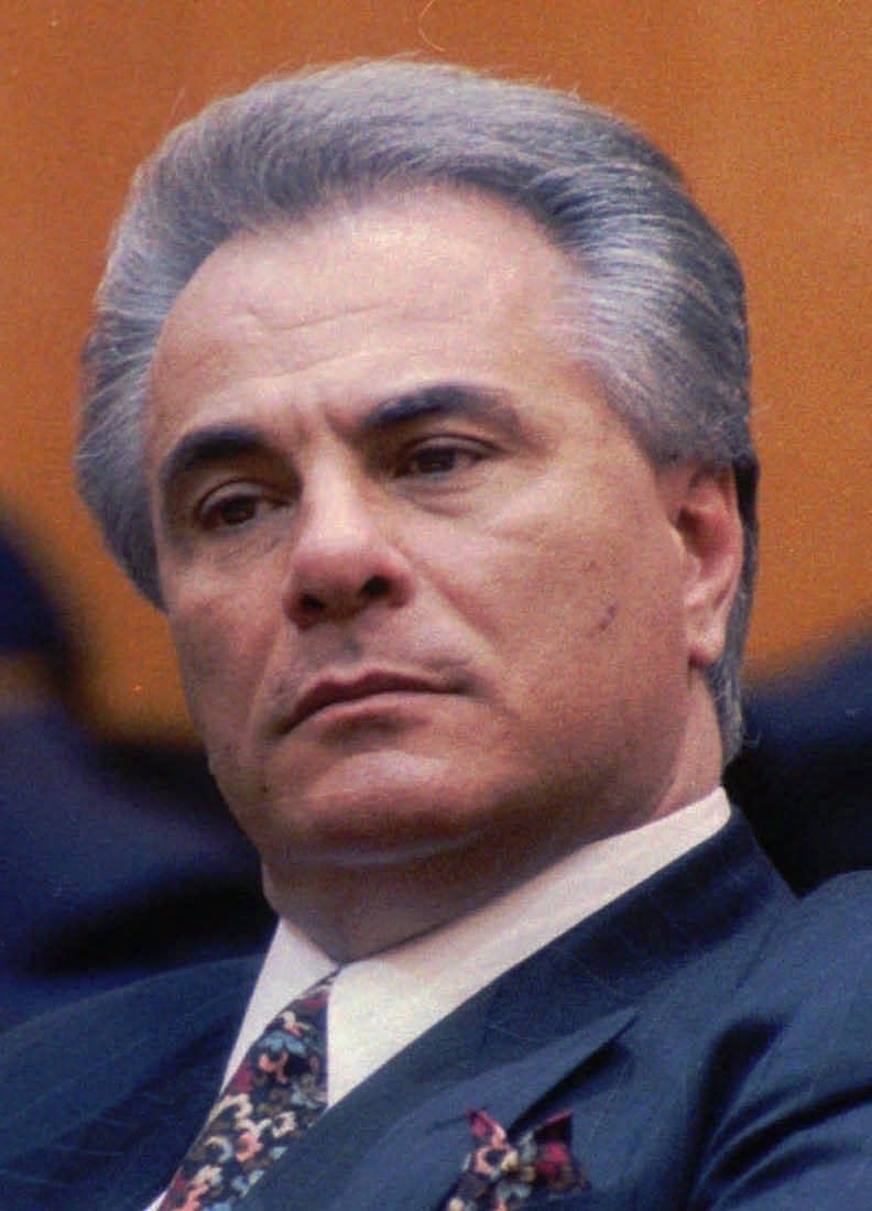 Former head of New York's Gambino crime family, John Gotti