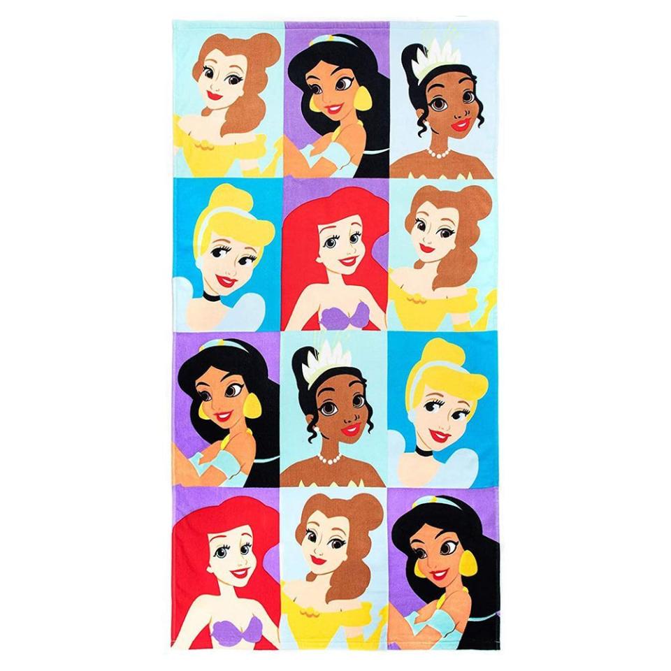 3) Disney Princess Beach Towel