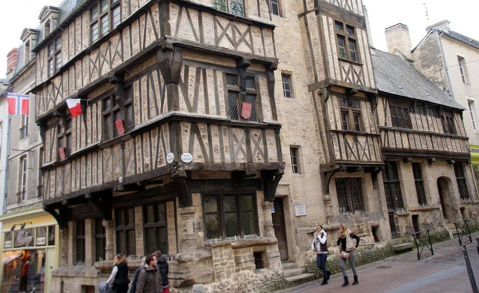 The quaint old quarter of Bayeux was largely undamaged during World War II. Picture: Steve McKenna