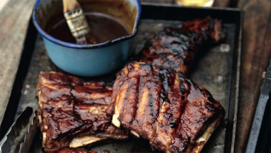 Sticky Barbecued Ribs