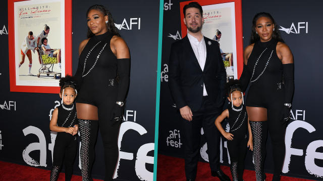 Serena Williams' daughter Olympia makes red carpet debut