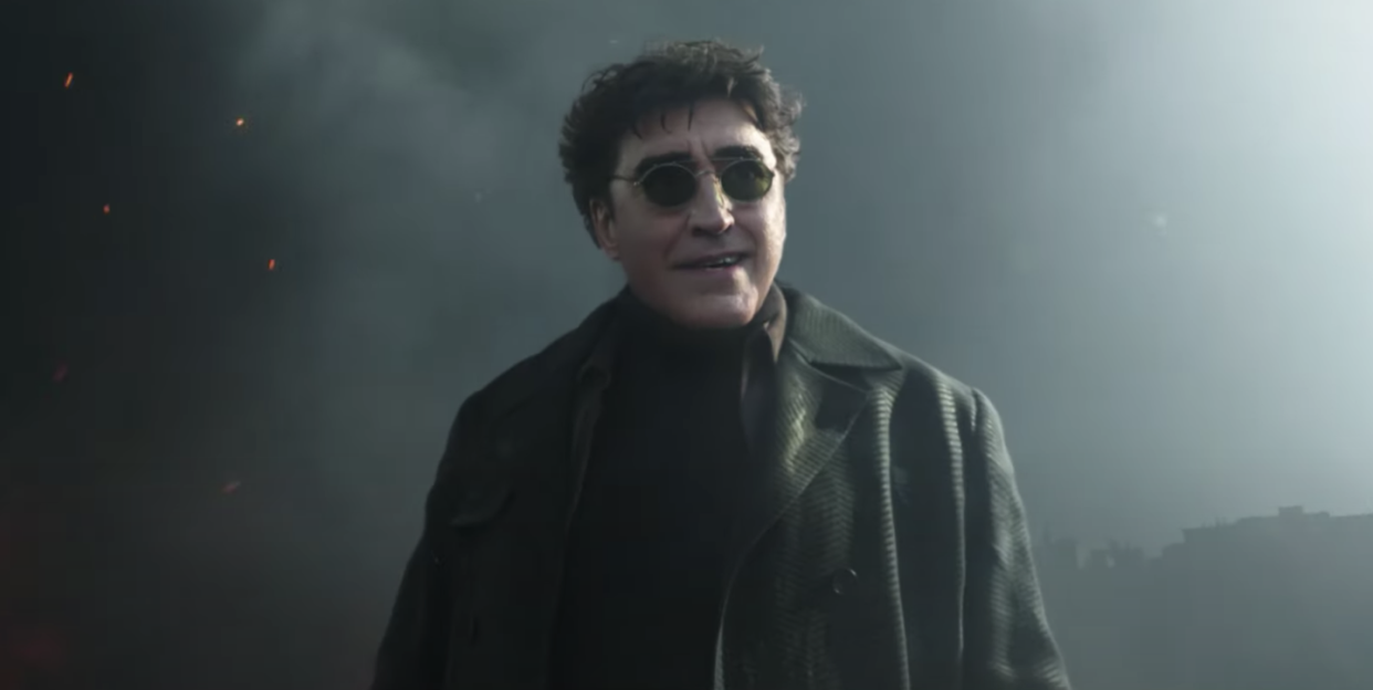 spiderman no way home's doc ock played by alfred molina