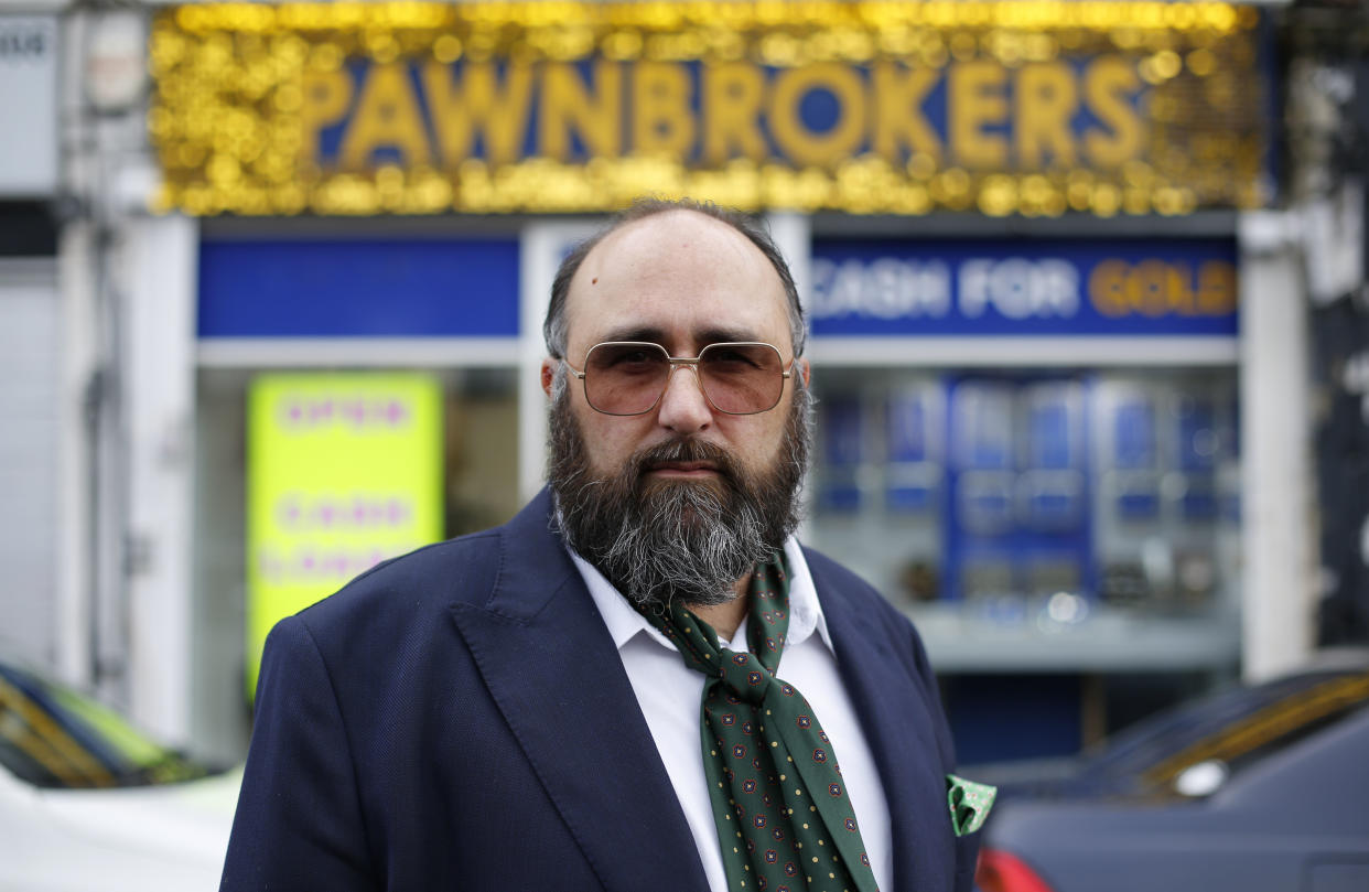 Epsom based Pawnbroker John Freeze. (ITV)
