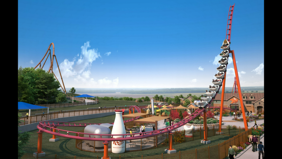 Passengers will be ferried at 37 mph along the 1,500-foot ride. Holiday World & Splashin' Safari.