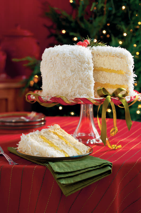 Lemon-Coconut Cake