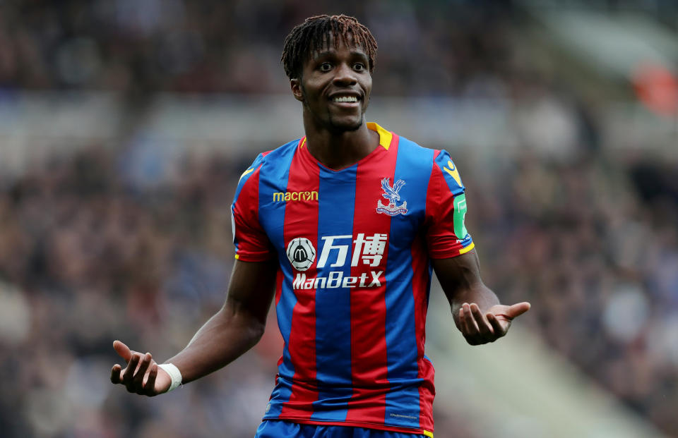 Roy Hodgson defended his decision to substitute Wilfried Zaha while his side was still level with Newcastle: “Ruben can cause a threat coming from deep and we thought it might be a good idea to give Wilf a rest and get fresh legs on.”