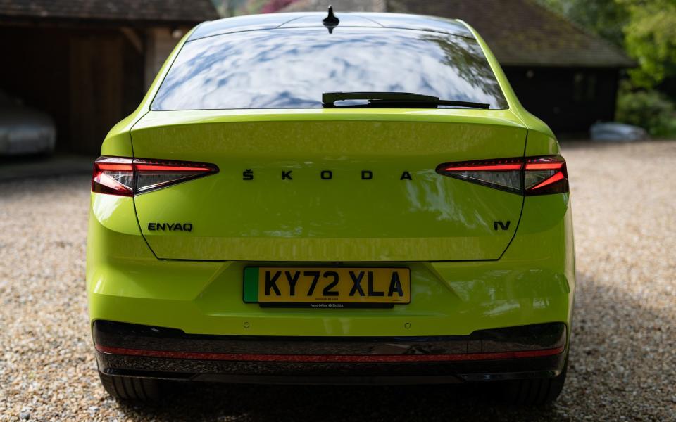 The rear LED lights are slim, which allows the back of the tailgate to be sculpted to make room for a spoiler on the boot lid