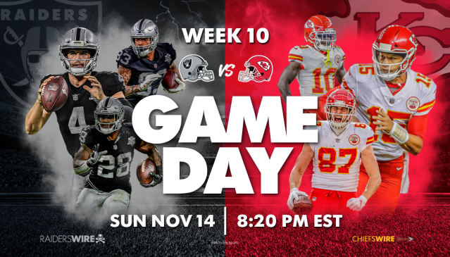 Raiders vs. Chiefs: Time, TV schedule, odds, streaming, how to watch