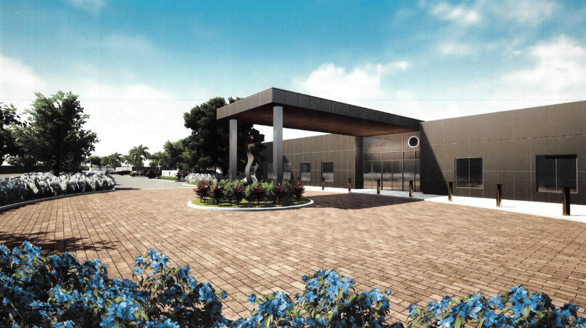 Roskamp Institute, 2040 Whitfield Ave., has plans for an Alzheimer’s infusion program and capital campaign to expand facilities. Shown above is an artist’s rendering what the campus would look like after completion.