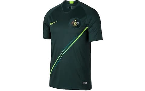 Australia 2018 World Cup away kit - Credit: NIKE