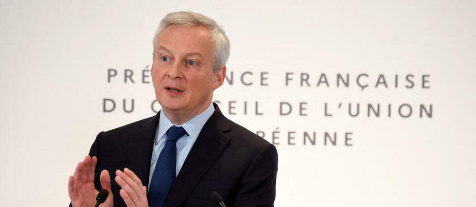 Le ministre de l'Économie Bruno Le Maire.
