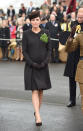 <p>Kate Middleton bei der St. Patrick’s Day Parade am 17. März 2015. Schwanger mit Prinzessin Charlotte, kleidete Kate ihren Bauch in einen Catherine Walker Mantel. <em>[Bild: Getty]</em> </p>