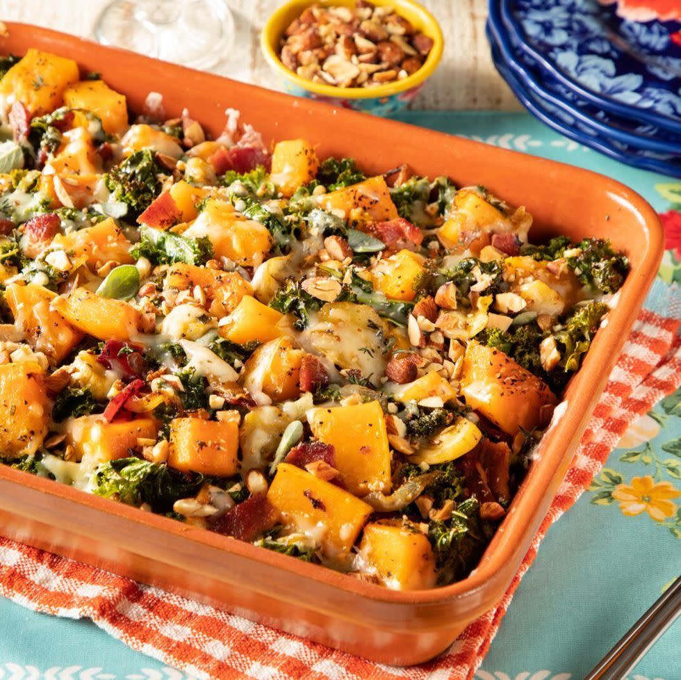 healthy butternut squash casserole