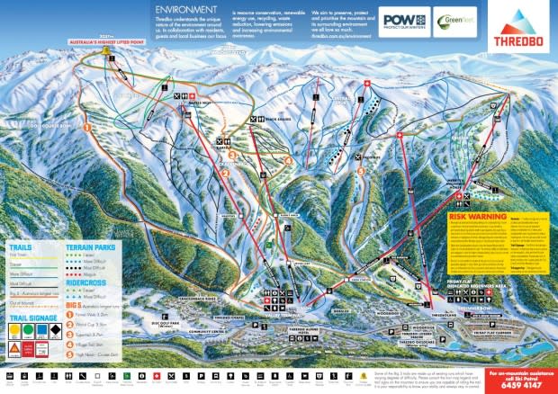 Thredbo Trail Map