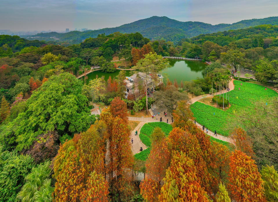 Scenery at Baiyun Mountain. (Photo: Gettyimages)