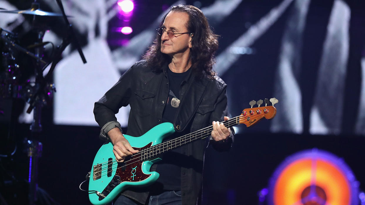  Geddy Lee of Rush. 