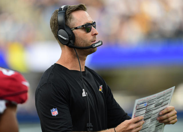 Cardinals coach Kliff Kingsbury tests positive for COVID-19, out vs. Browns  