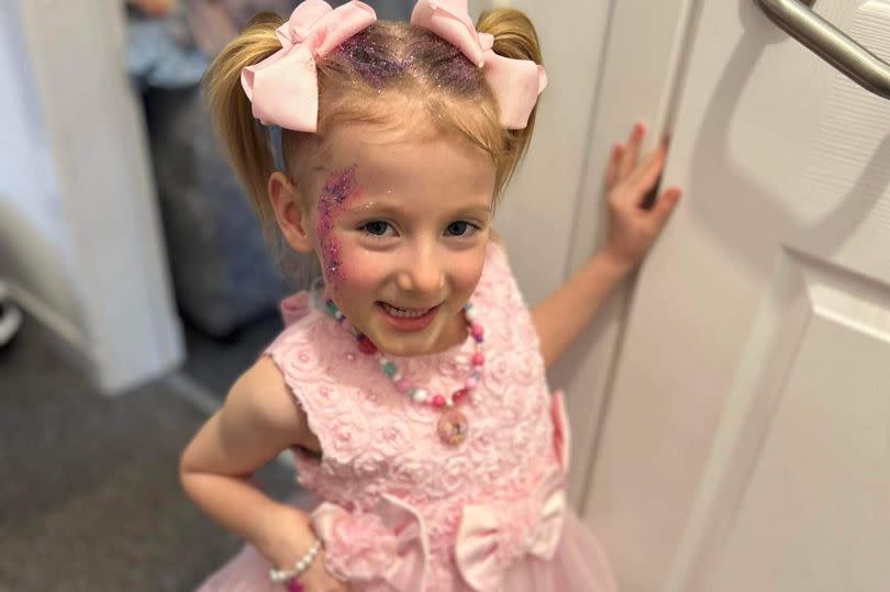 Lucy is now five years old and her journey has inspired her mum to become a child nurse