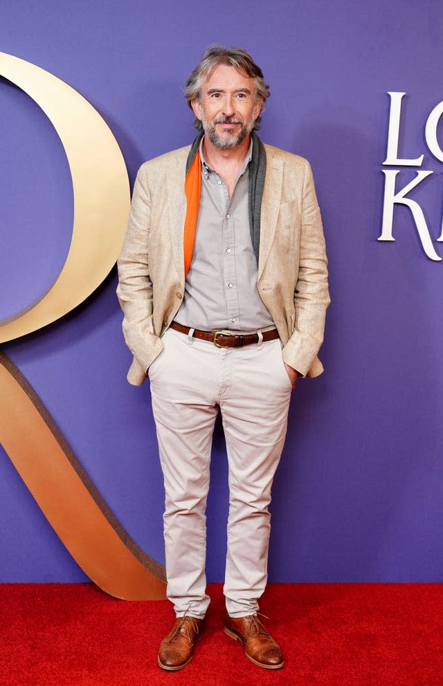 Steve Coogan attending the UK premiere of The Lost King at the Ham Yard Hotel, central London, in September 2022