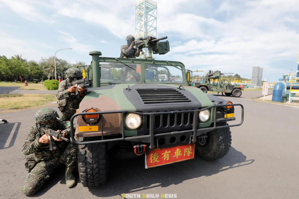 海軍陸戰隊。(圖/中天新聞)