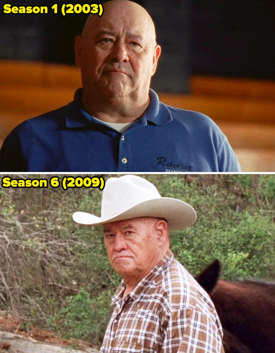 Barry Corbin as Whitey Durham on One Tree Hill