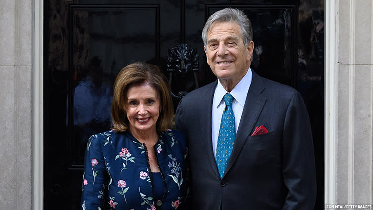 Nancy and Paul Pelosi