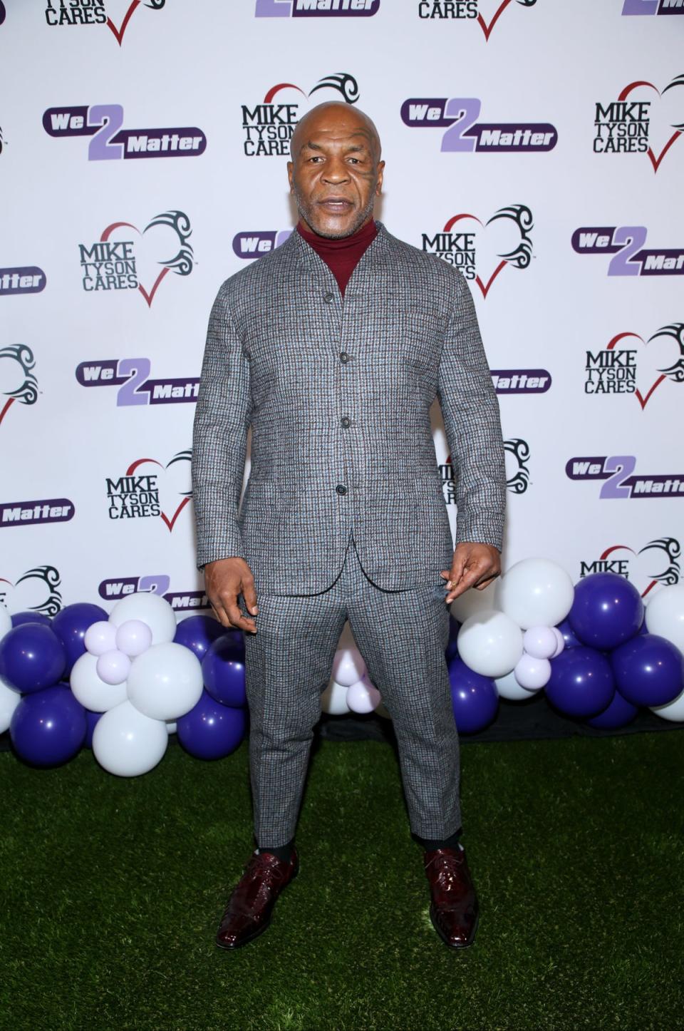 Mike Tyson has become an advisor for Wesana Health, a Chicago-based company who’re developing psychedelic medicines for the treatment of repetitive brain injury (Getty Images)