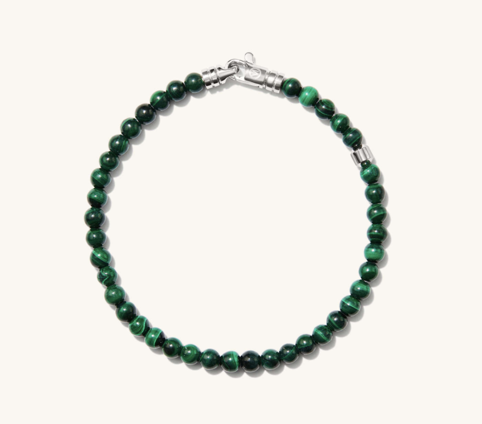 Mejuri 4mm Gemstone Beaded Bracelet