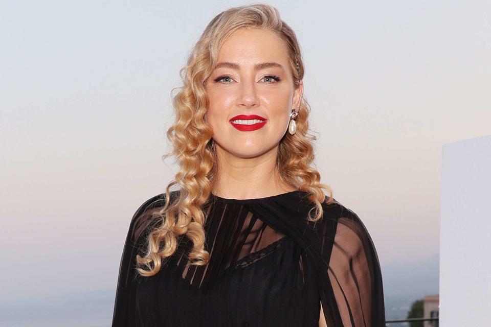<p>Ernesto Ruscio/Getty</p> Amber Heard attends the 69th Taormina Film Festival on June 24, 2023