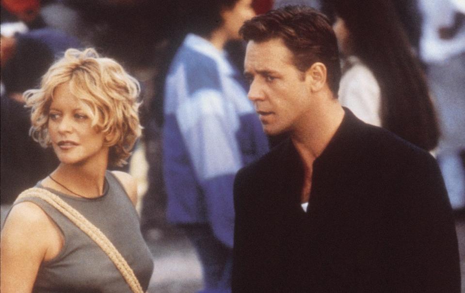 Meg Ryan and Russell Crowe in Proof of Life