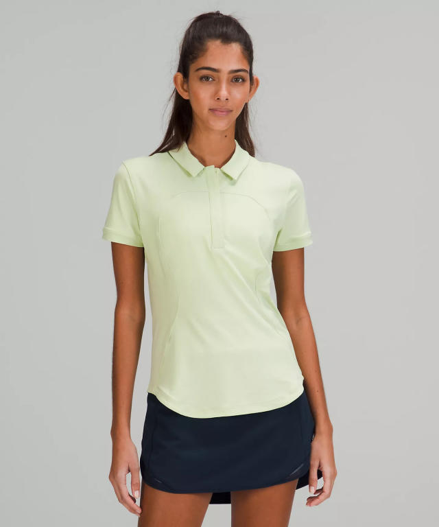 Lululemon athletica Quick-Dry Short-Sleeve Polo Shirt, Women's Long Sleeve  Shirts