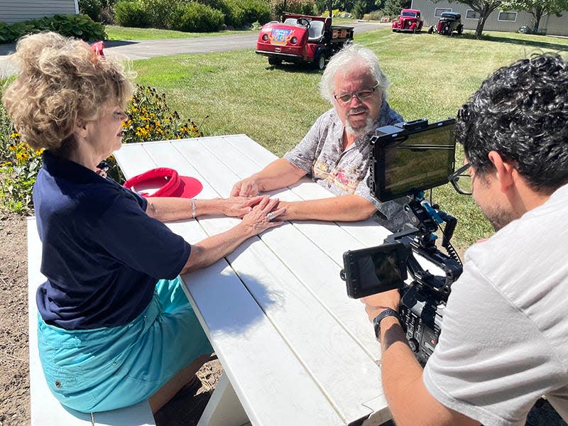 Gary and Ruthy Bedard are a Livingston County couple that were featured in Detroit: The City of Hot Rods & Muscle Cars because of their mutual love of vintage cars.