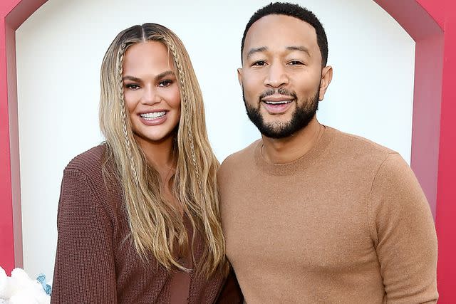 Michael Kovac/Getty Images Chrissy Teigen and John Legend in Los Angeles