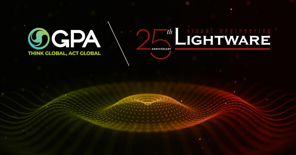 The Lightware Visual Engineering logo with the GPA Alliance logo as new members.