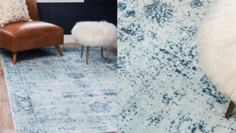 This amazing rug is large enough to fit most areas and gorgeous enough to stand out on its own.