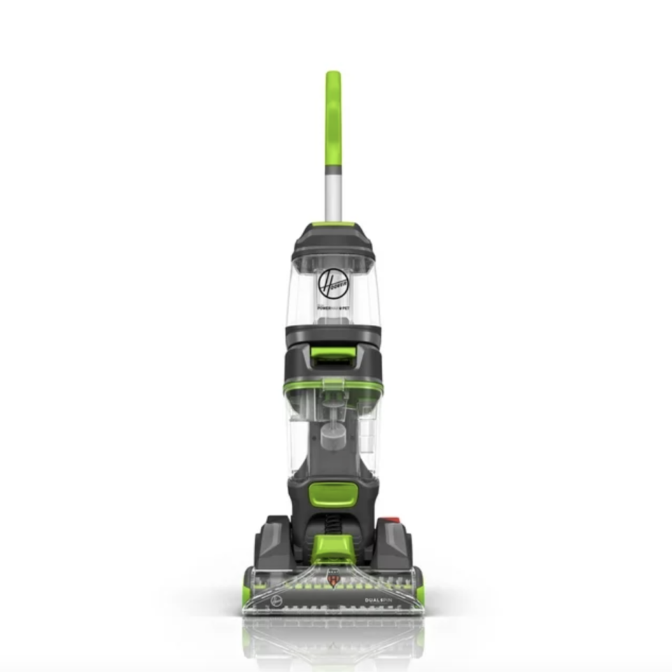 <p><a href="https://go.redirectingat.com?id=74968X1596630&url=https%3A%2F%2Fwww.walmart.com%2Fip%2FHoover-Dual-Power-Max-Pet-Upright-Carpet-Cleaner-FH54011-New%2F683694894&sref=https%3A%2F%2F" rel="nofollow noopener" target="_blank" data-ylk="slk:Shop Now;elm:context_link;itc:0;sec:content-canvas" class="link ">Shop Now</a></p><p>Dual Power Max Pet Upright Carpet Cleaner</p><p>walmart.com</p><p>$154.00</p>