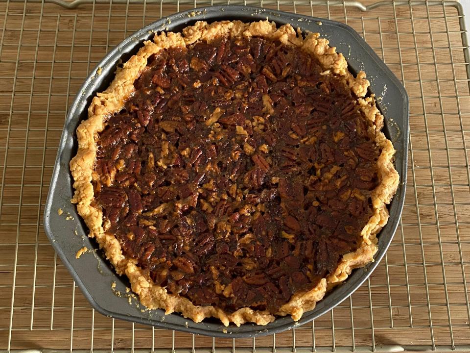 Ree Drummond's pecan pie made by freelancer Paige Bennett.