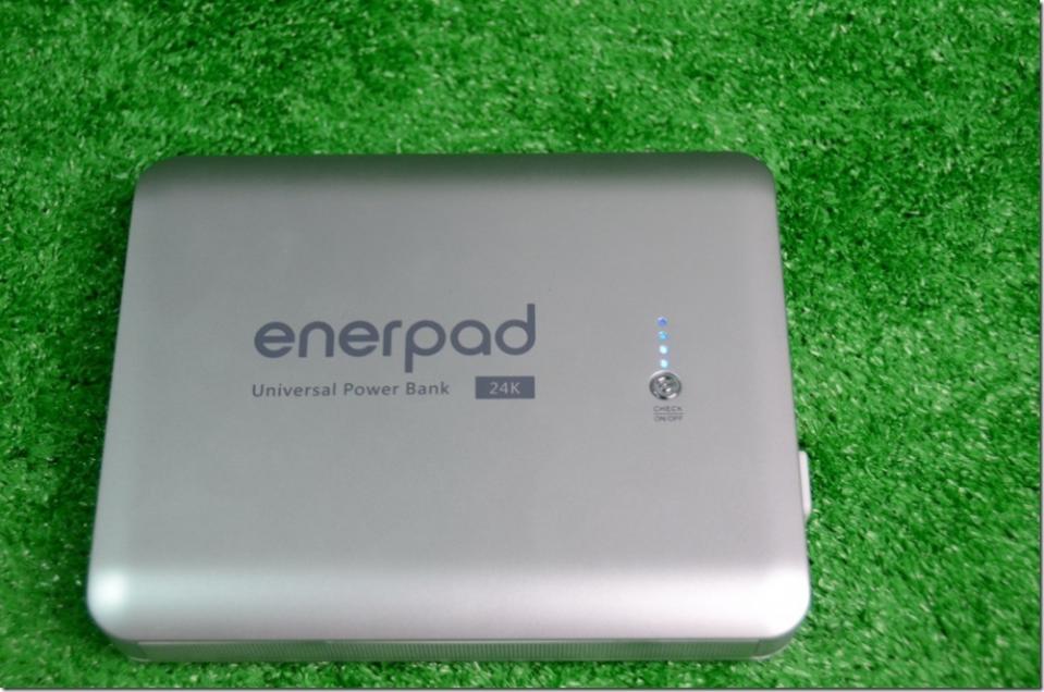 超大 enerpad 24000 mAh 萬能行動電源 除了手機 還可幫筆電充電