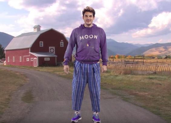 John Mayer in his “New Light” music video. (Image: John Mayer via YouTube)