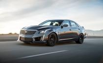 <p><strong>640 HP</strong></p><p>The V is Cadillac's mild-mannered CTS luxury sedan turned into a fire-breathing beast thanks to the same supercharged 6.2-liter V-8 used in Chevy's Corvette Z06 and Camaro ZL1. In the Caddy, it's a rip-roaring riot of almost ridiculous ability that will show its taillights to far more expensive Europe-made alternatives.</p><p><a rel="nofollow noopener" href="https://www.caranddriver.com/cadillac/cts-v" target="_blank" data-ylk="slk:Research CTS-V;elm:context_link;itc:0;sec:content-canvas" class="link ">Research CTS-V</a></p>