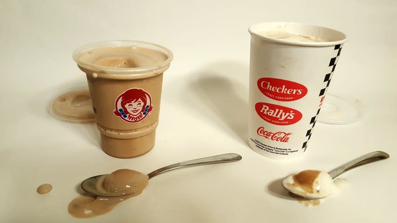 shakes from wendy's and rally's