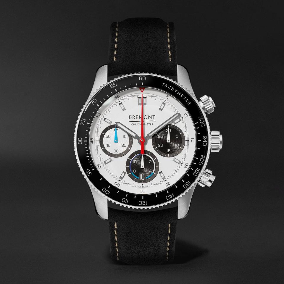 <p><a href="https://go.redirectingat.com?id=74968X1596630&url=https%3A%2F%2Fwww.mrporter.com%2Fen-us%2Fmens%2Fproduct%2Fbremont%2Fluxury-watches%2Fchronograph-watches%2Fsupermarine-williams-racing-wr22-automatic-chronograph-43mm-stainless-steel-and-alcantara-watch-ref-wr-22-ss-r-s%2F46376663162506692&sref=https%3A%2F%2Fwww.roadandtrack.com%2Fgear%2Flifestyle%2Fg43623948%2Fbest-chronograph-watches%2F" rel="nofollow noopener" target="_blank" data-ylk="slk:Shop Now;elm:context_link;itc:0;sec:content-canvas" class="link ">Shop Now</a></p><p>Supermarine Williams Racing WR22 Chronograph</p><p>$7319.00</p><p>mrporter.com</p>