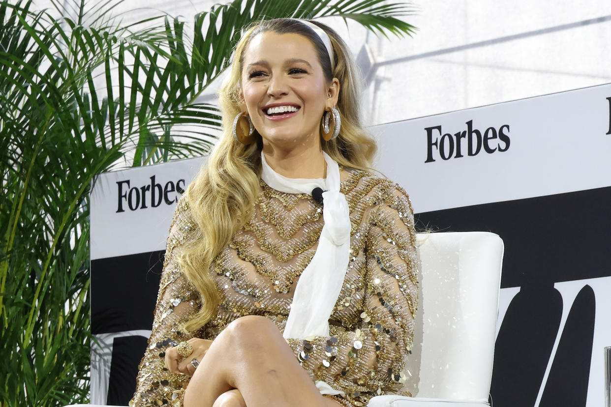 Blake Lively shares photos from her fourth pregnancy. (Photo: Taylor Hill/Getty Images)