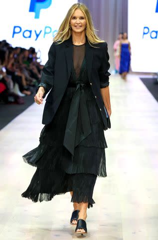 <p>Media-Mode / SplashNews</p> Elle Macpherson at the PayPal Melbourne Fashion Festival on March 4, 2024