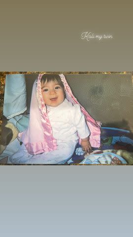 <p>Instagram/bhadbhabie</p> Bhad Bhabie baby photo