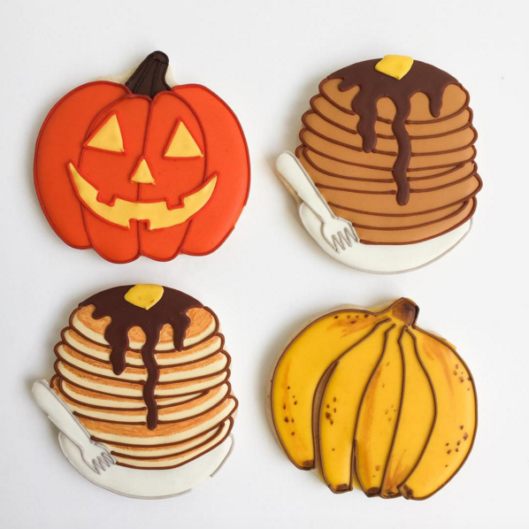 Pancakes, Pumpkins, and Bananas