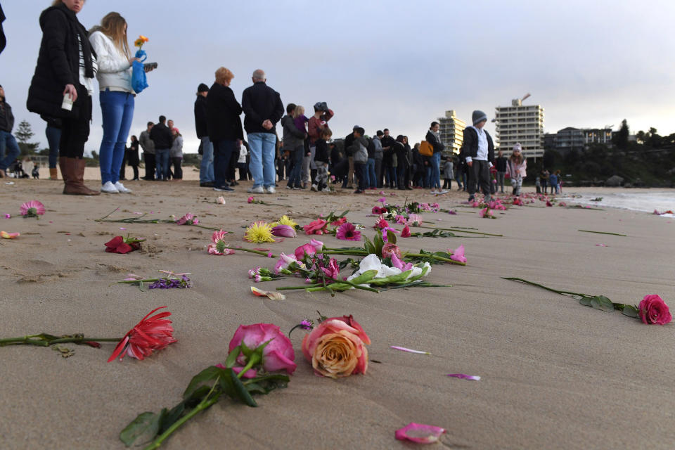 Vigil on Freshwater Beach, Sydney