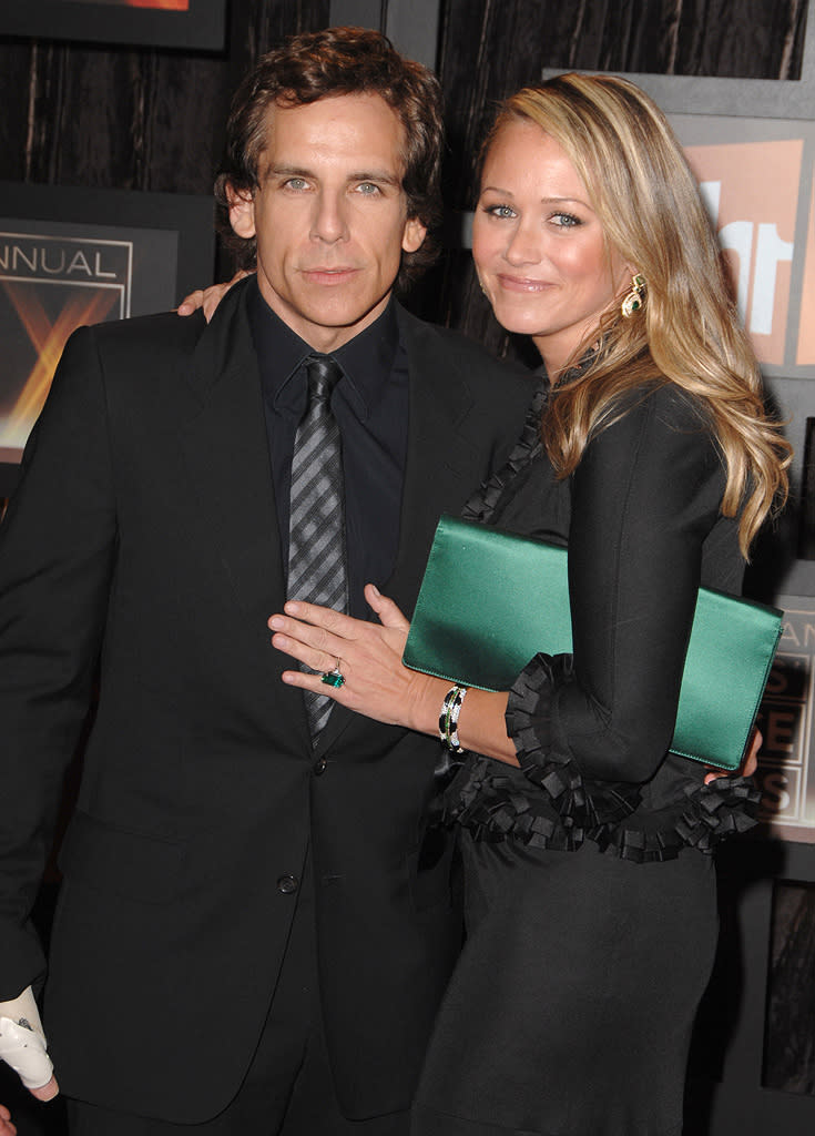 14th Annual Critics' Choice Awards 2009 Ben Stiller Christine Taylor