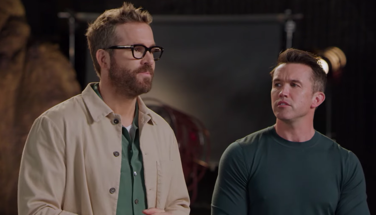 Ryan Reynolds and Rob McElhenney will star in a new reality show about Wrexham FC (YouTube)